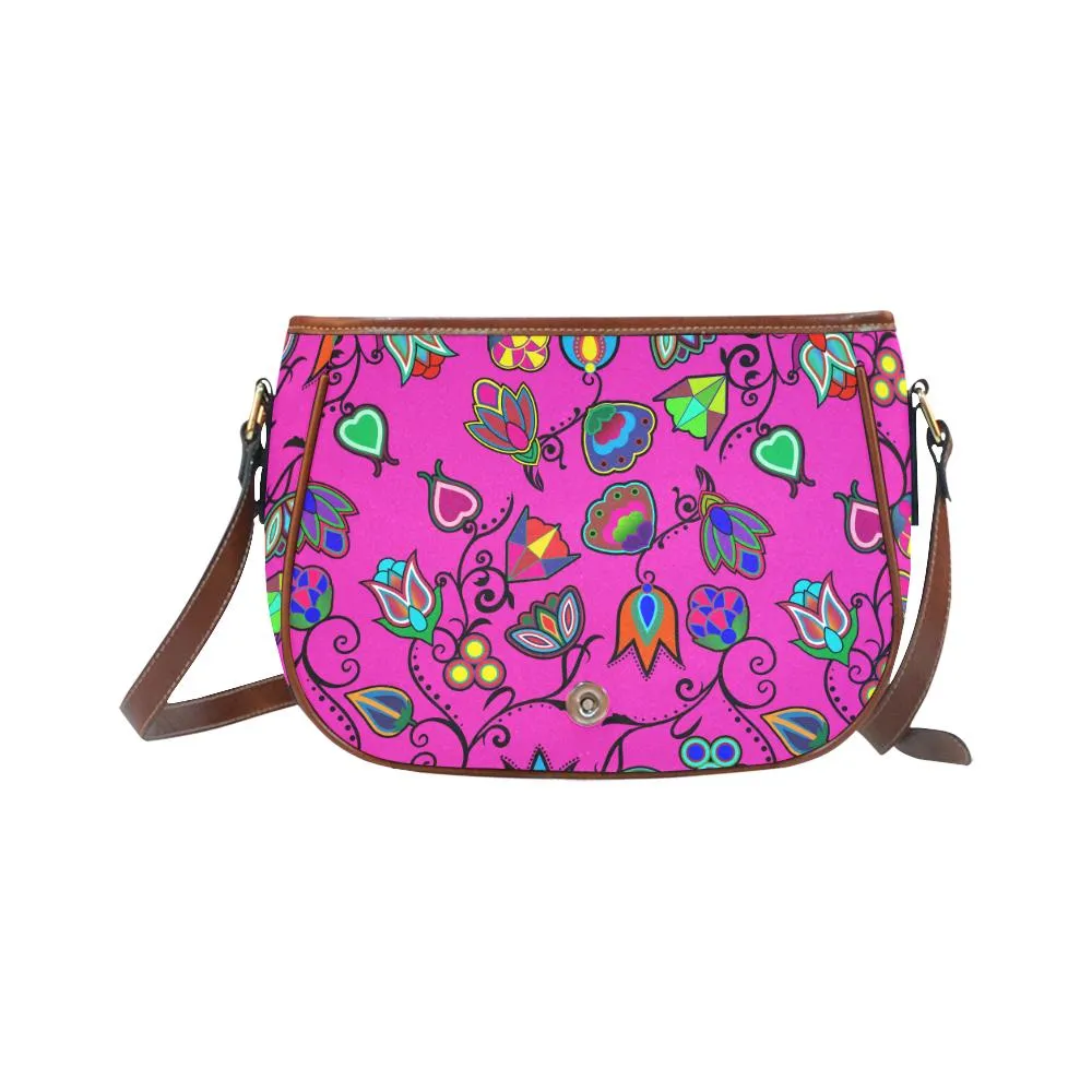 Indigenous Paisley Saddle Bag/Large