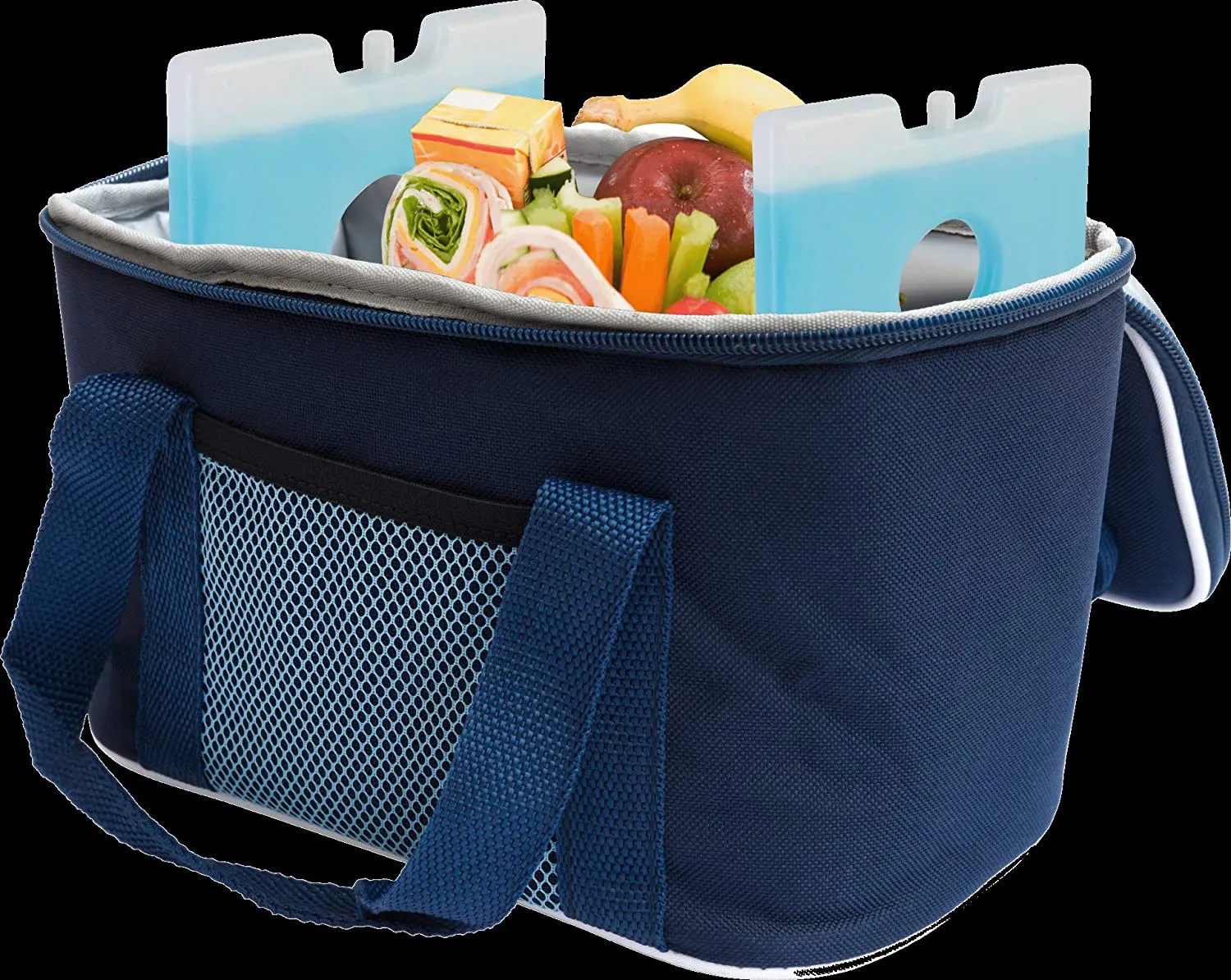 Jay Bags Slim Fit Ice Packs for Coolers, Lunch Boxes, and Lunch Bags, Reusable, 5" x 7" x 0.5" Inches, 4 Pack
