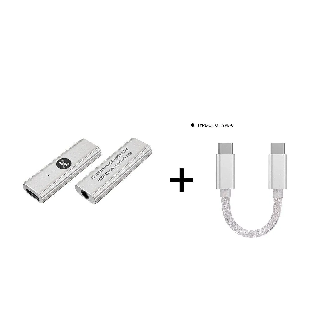 JCALLY AP7 Portable DAC & Headphone Amplifier With Type C To 3.5mm