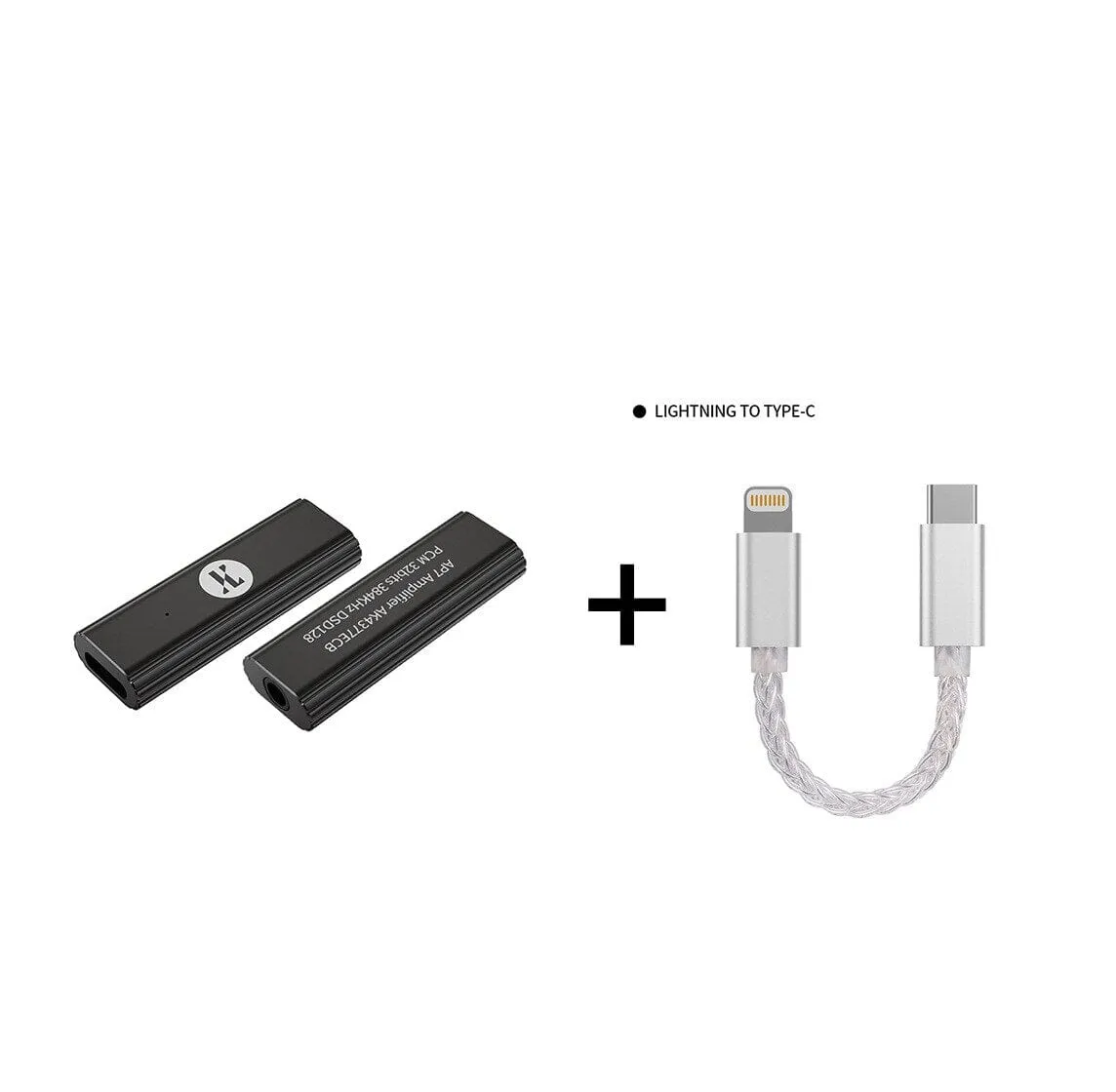JCALLY AP7 Portable DAC & Headphone Amplifier With Type C To 3.5mm