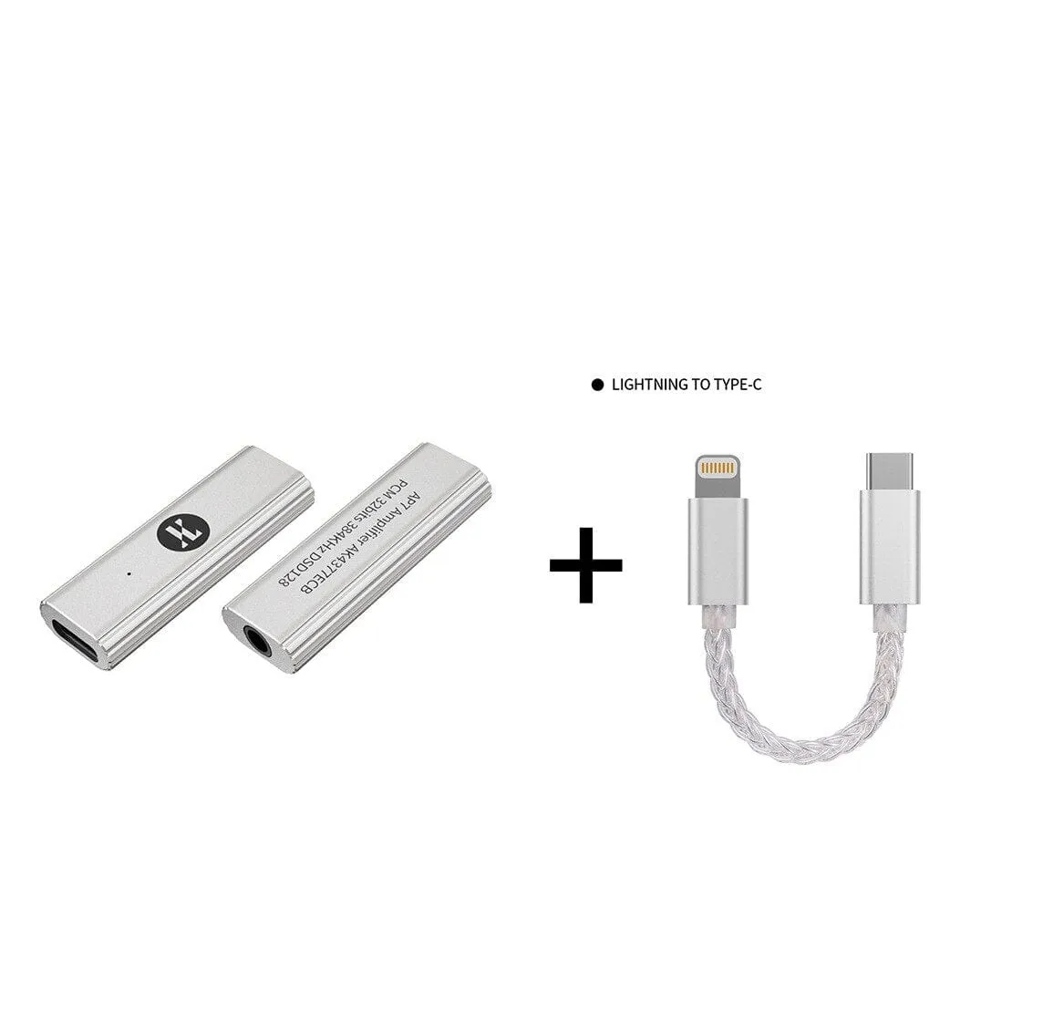 JCALLY AP7 Portable DAC & Headphone Amplifier With Type C To 3.5mm