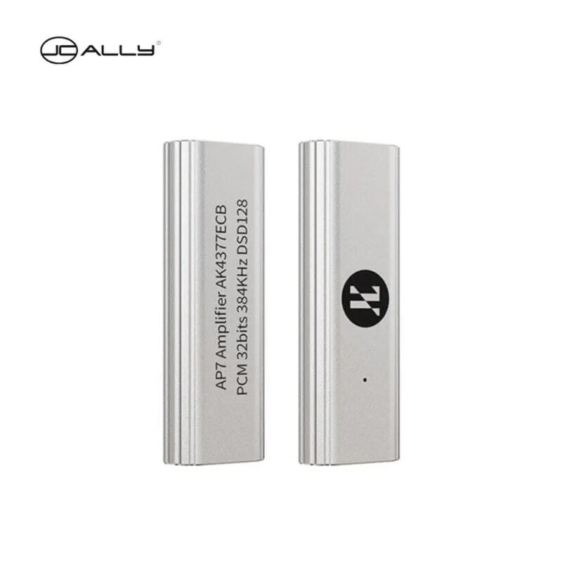 JCALLY AP7 Portable DAC & Headphone Amplifier With Type C To 3.5mm