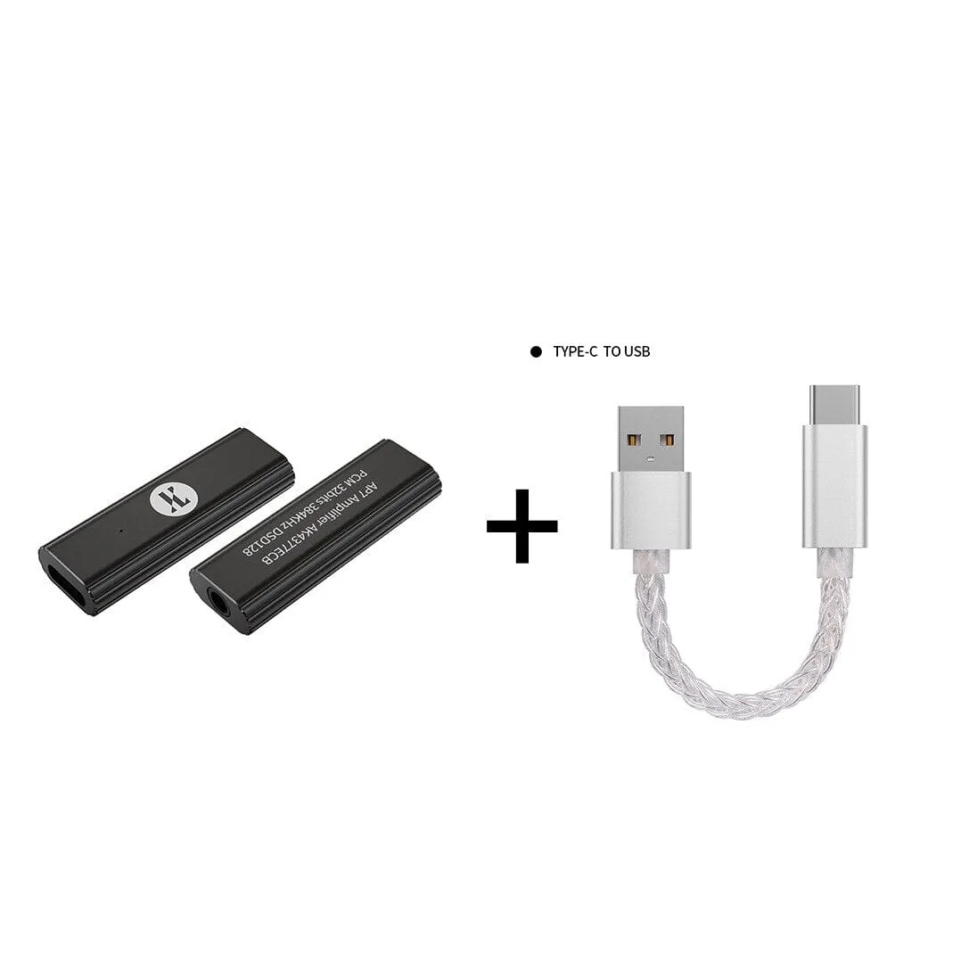 JCALLY AP7 Portable DAC & Headphone Amplifier With Type C To 3.5mm