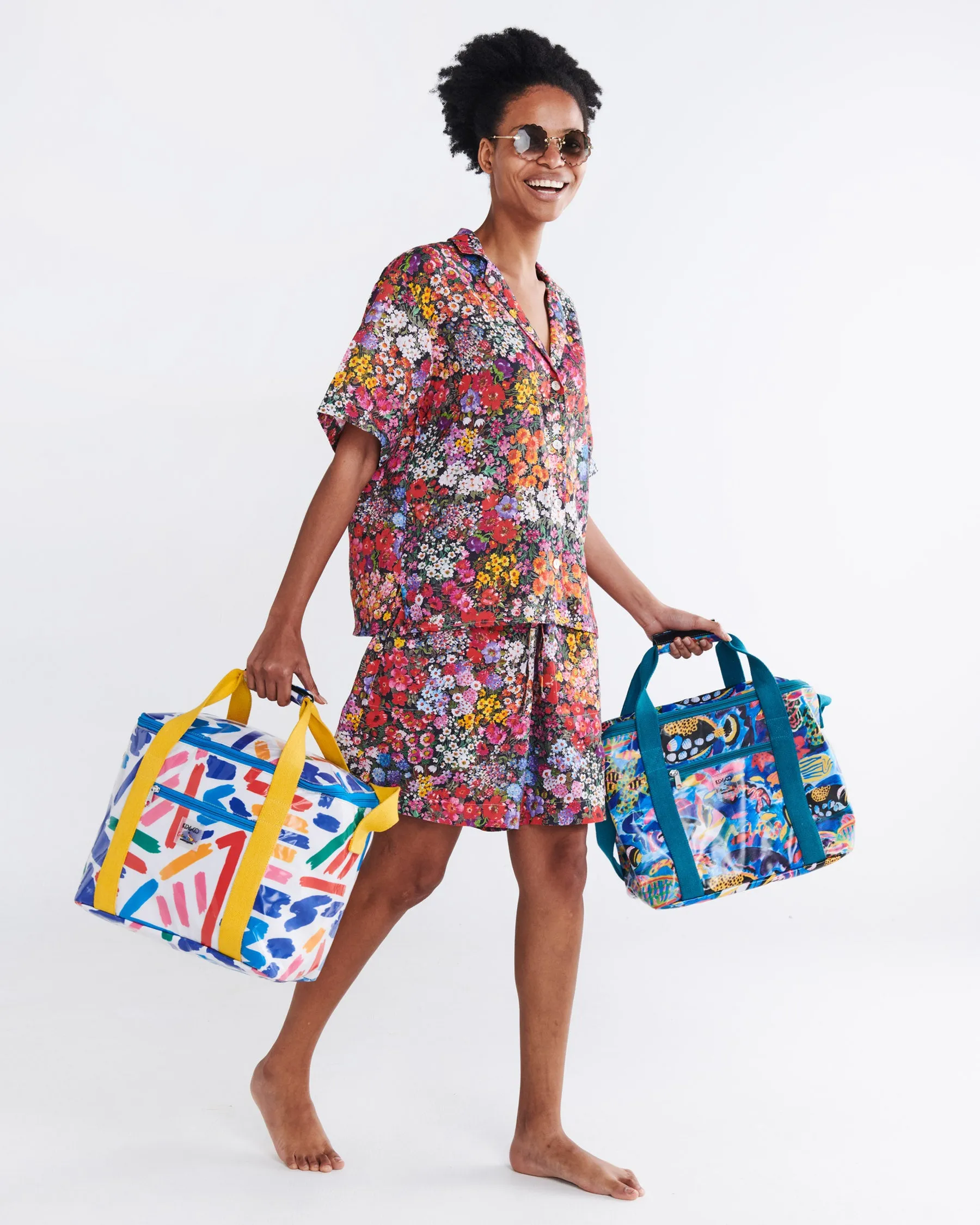 Kip&Co X Ken Done Barrier Reef Garden Cooler Bag