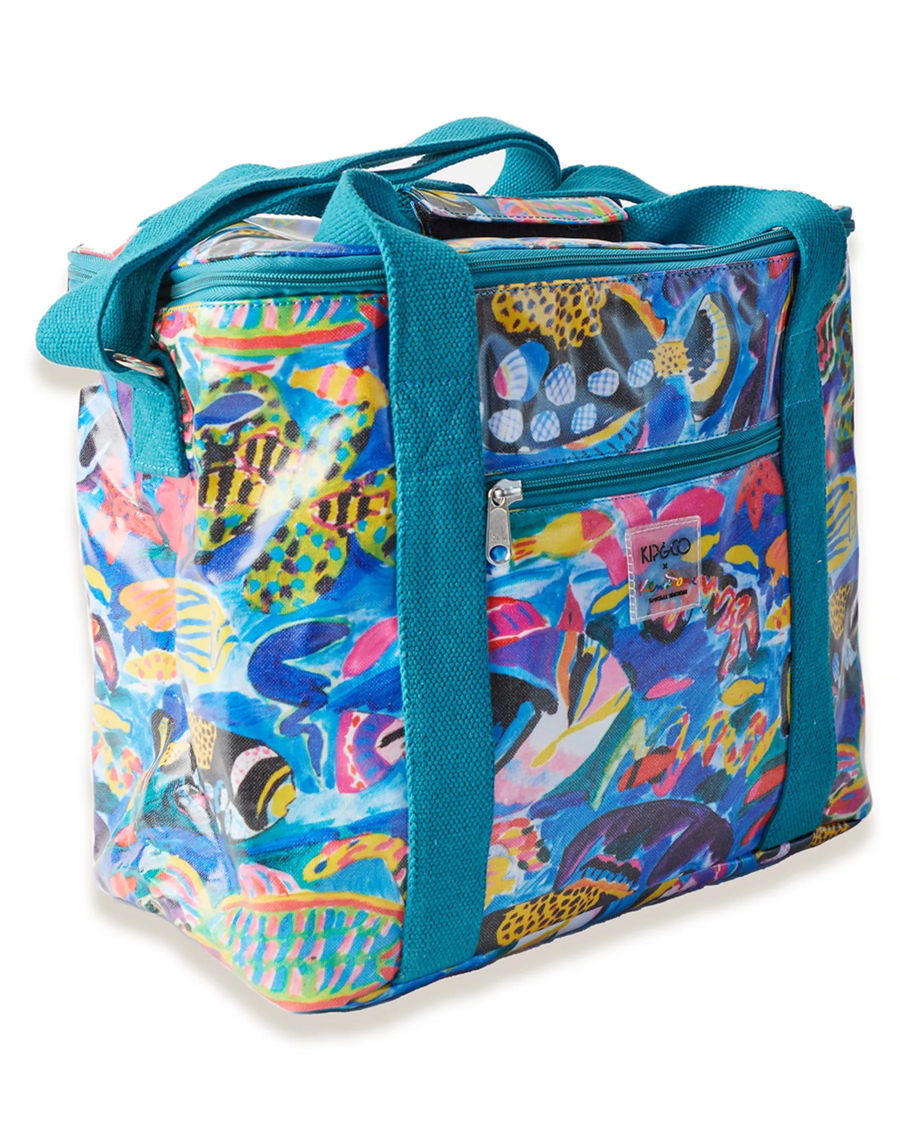 Kip&Co X Ken Done Barrier Reef Garden Cooler Bag