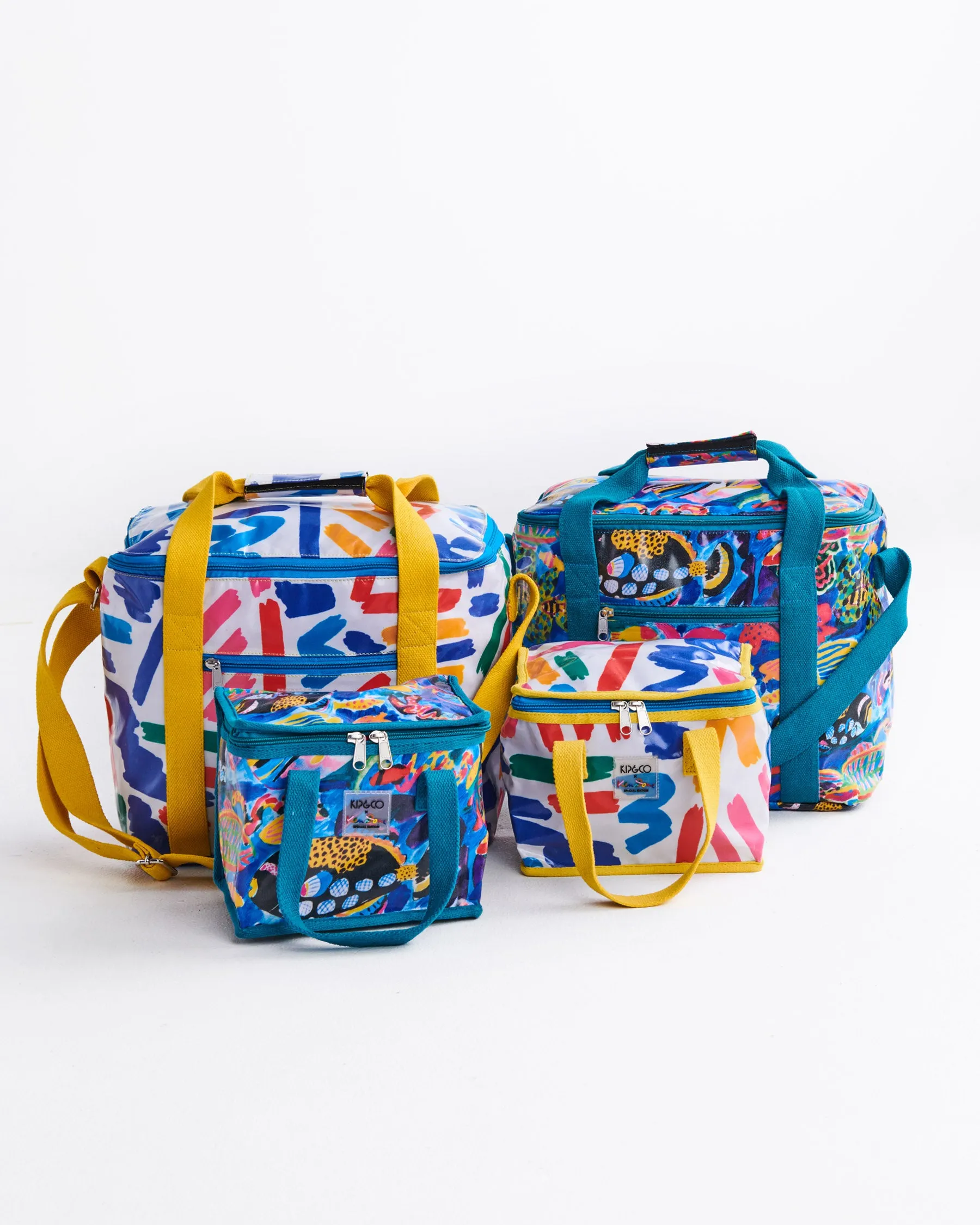 Kip&Co X Ken Done Barrier Reef Garden Cooler Bag