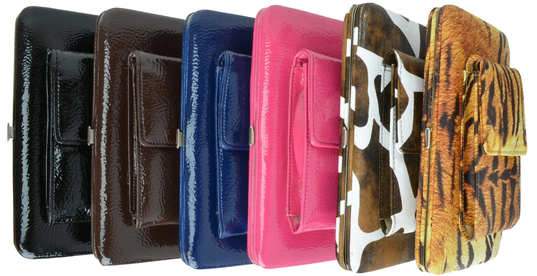 Ladies Flat Wallet with Cellphone pouch 7052