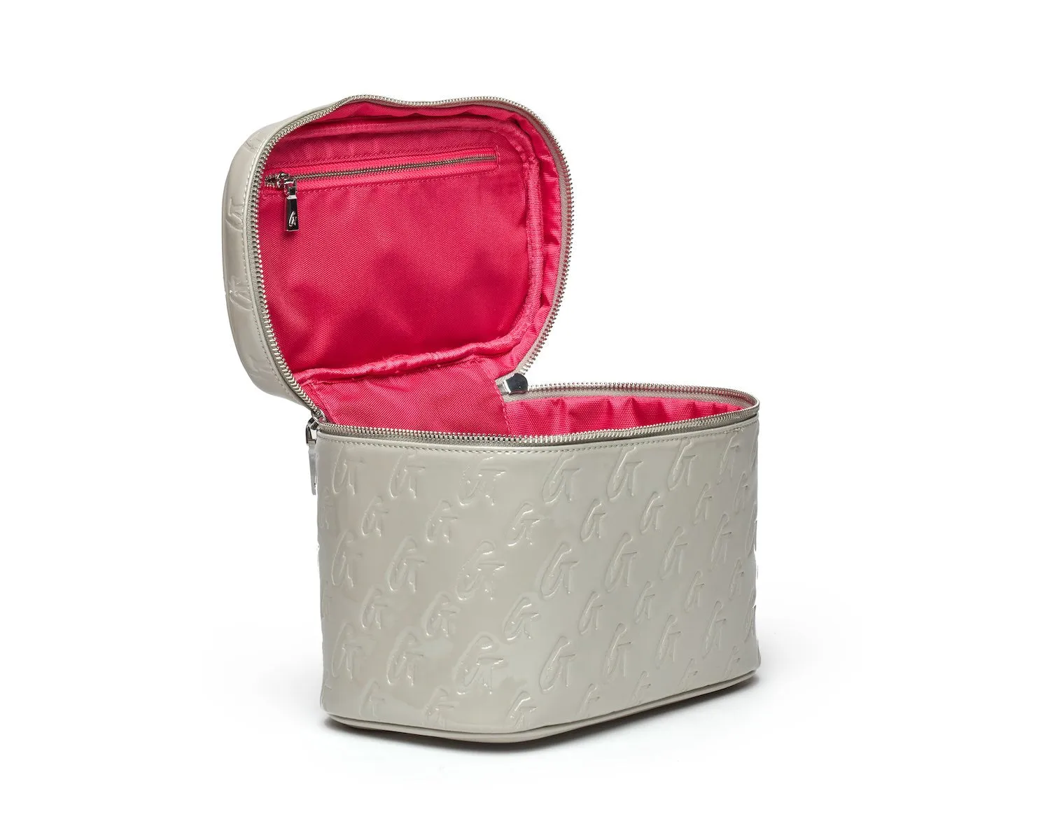 LARGE MONOGRAM TOILETRY BAG - MIRROR GRAY