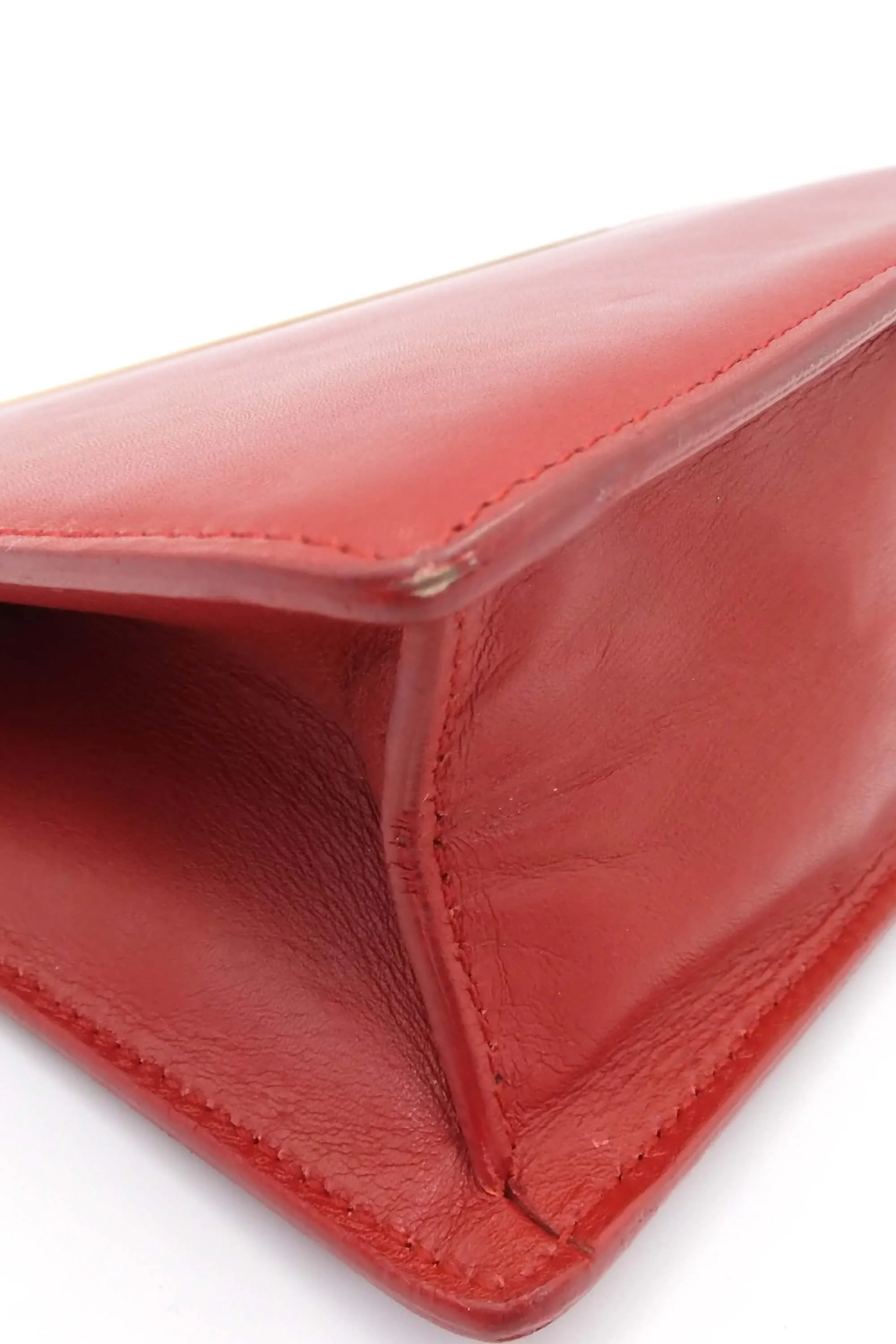 Lutetia Clutch Red