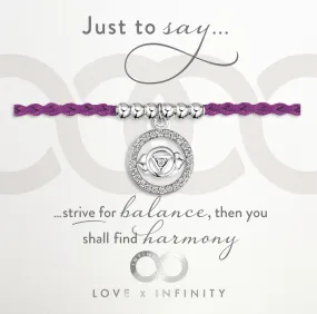 LXI Ajna Third Eye Chakra Friendship Bracelet/Anklet