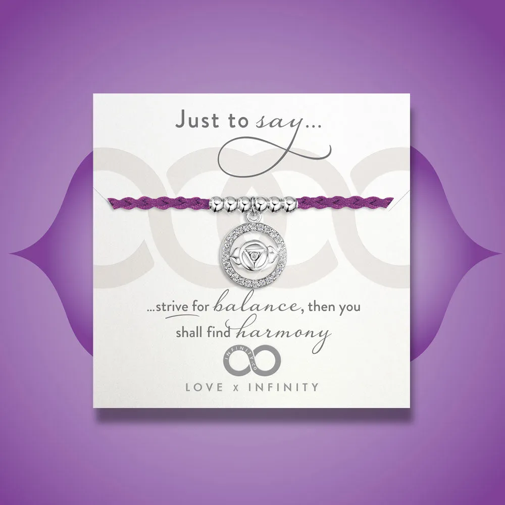 LXI Ajna Third Eye Chakra Friendship Bracelet/Anklet