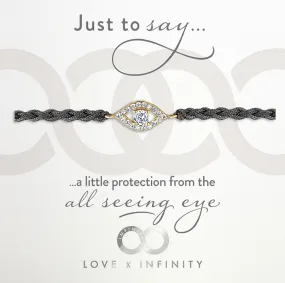 LXI All Seeing Eye Friendship Bracelet/anklet
