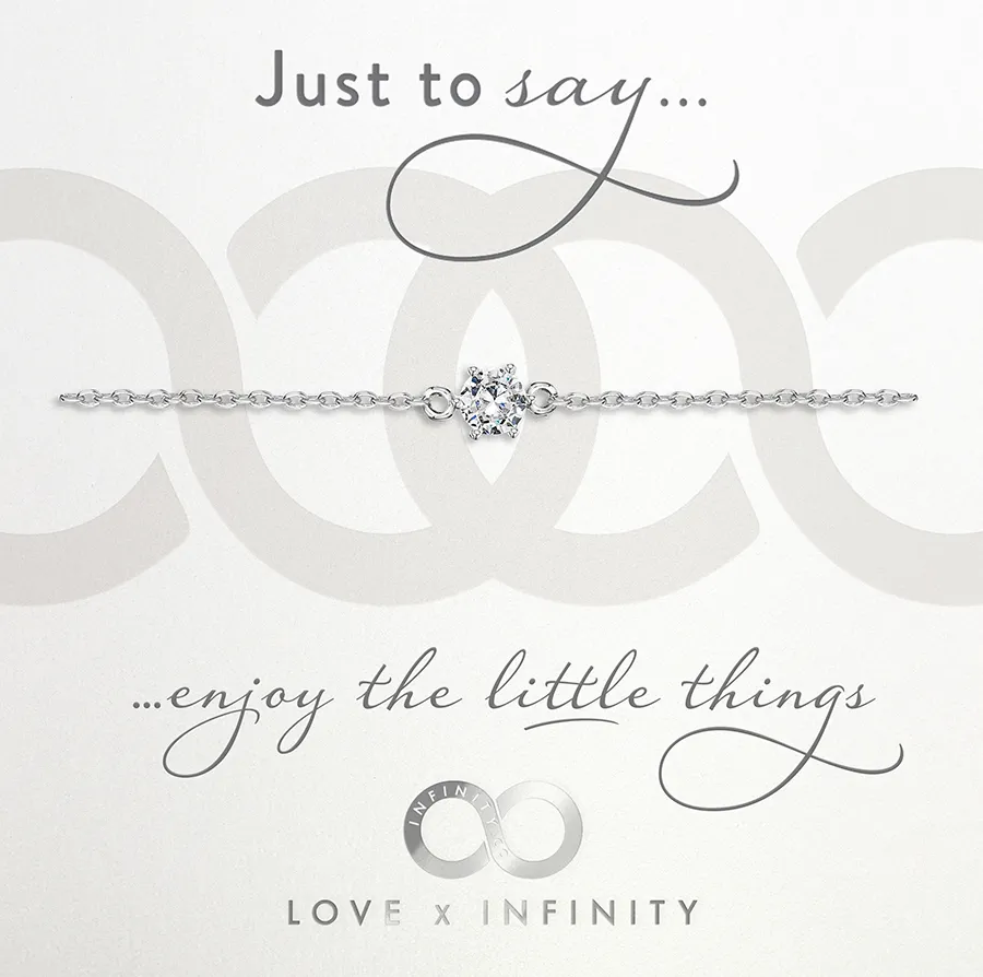 LXI Diamond Bracelet- Rhodium
