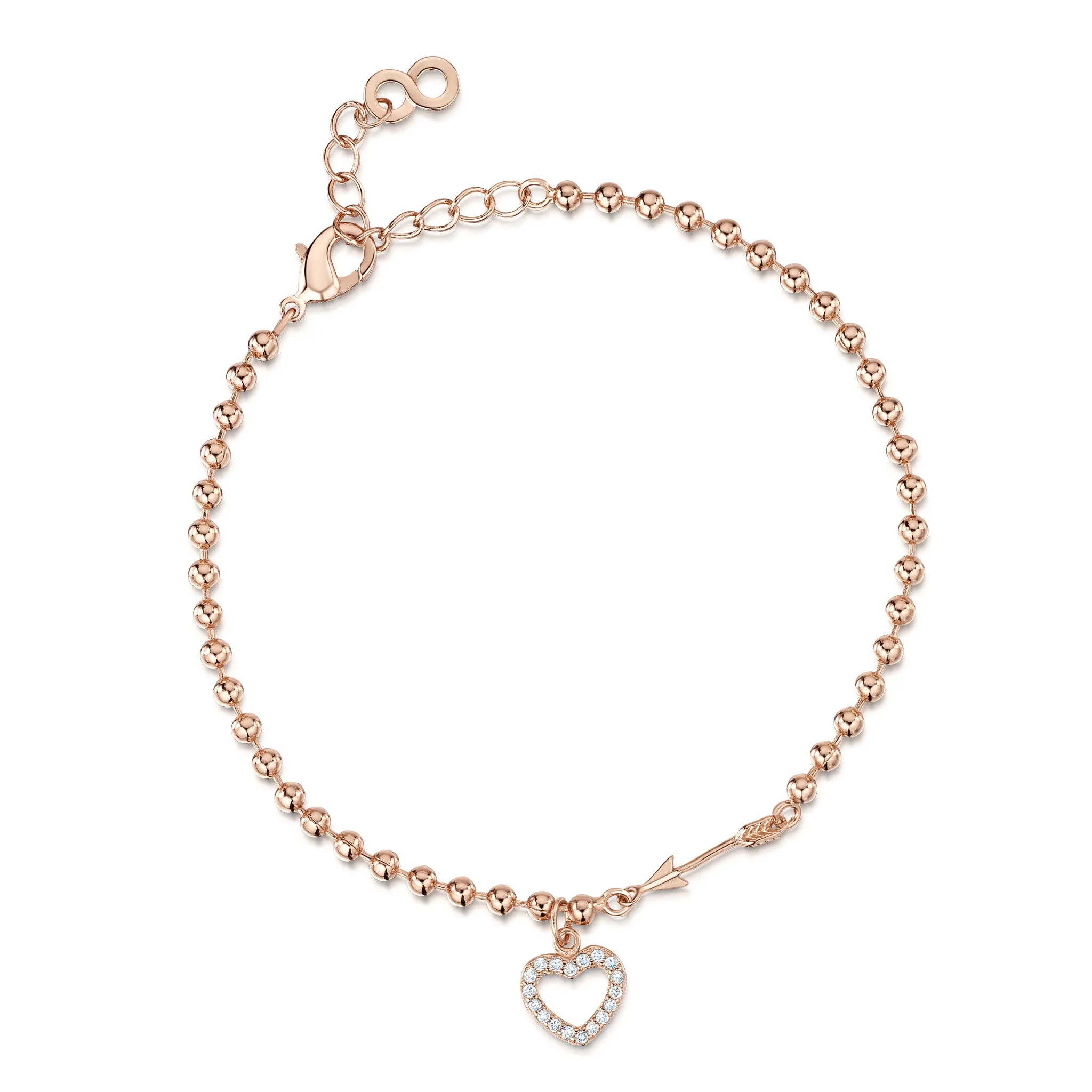 LXI Hearts & Arrows Bracelet Be Kind