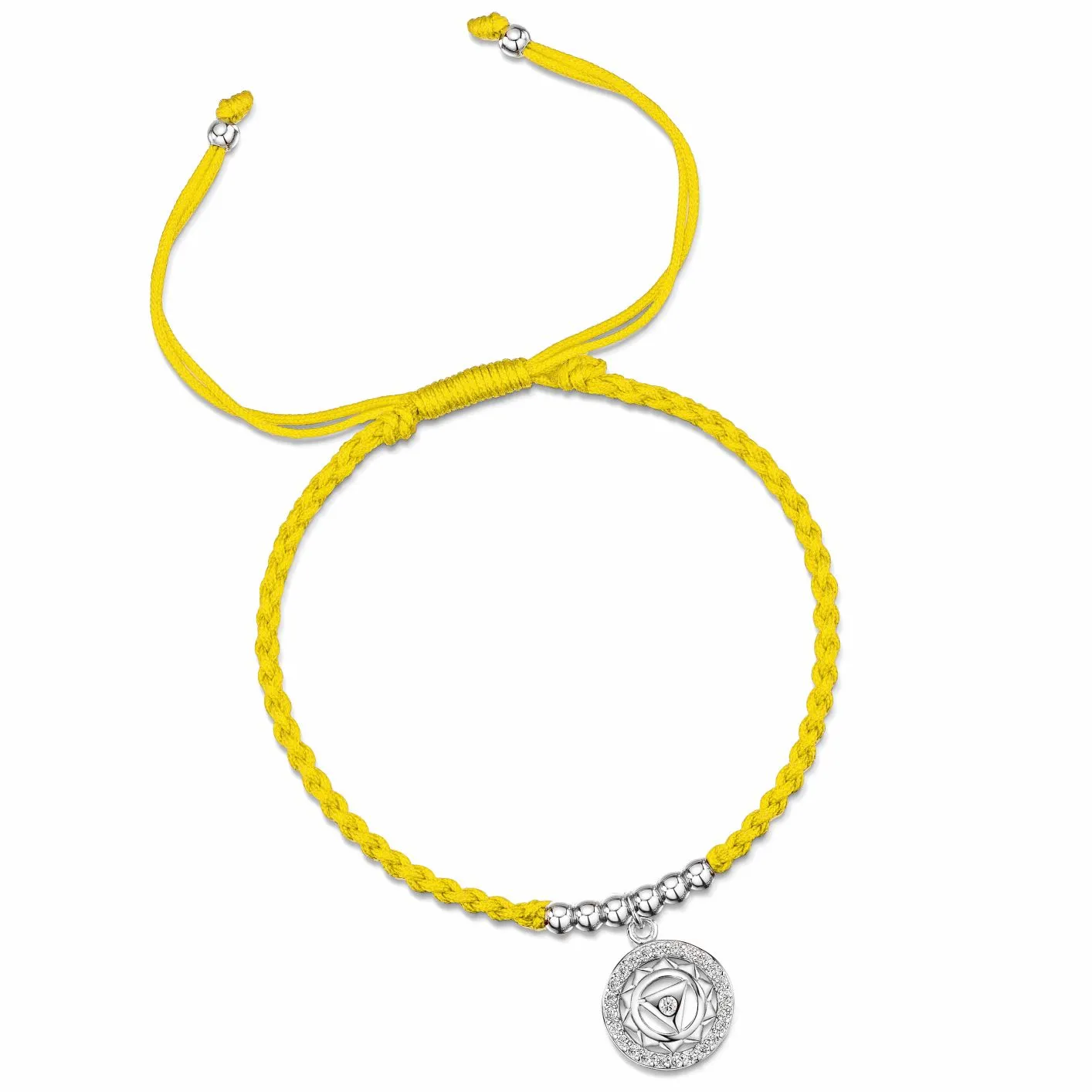 LXI Manipura Solar Plexus Chakra Friendship Bracelet