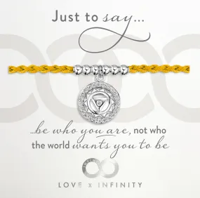LXI Manipura Solar Plexus Chakra Friendship Bracelet