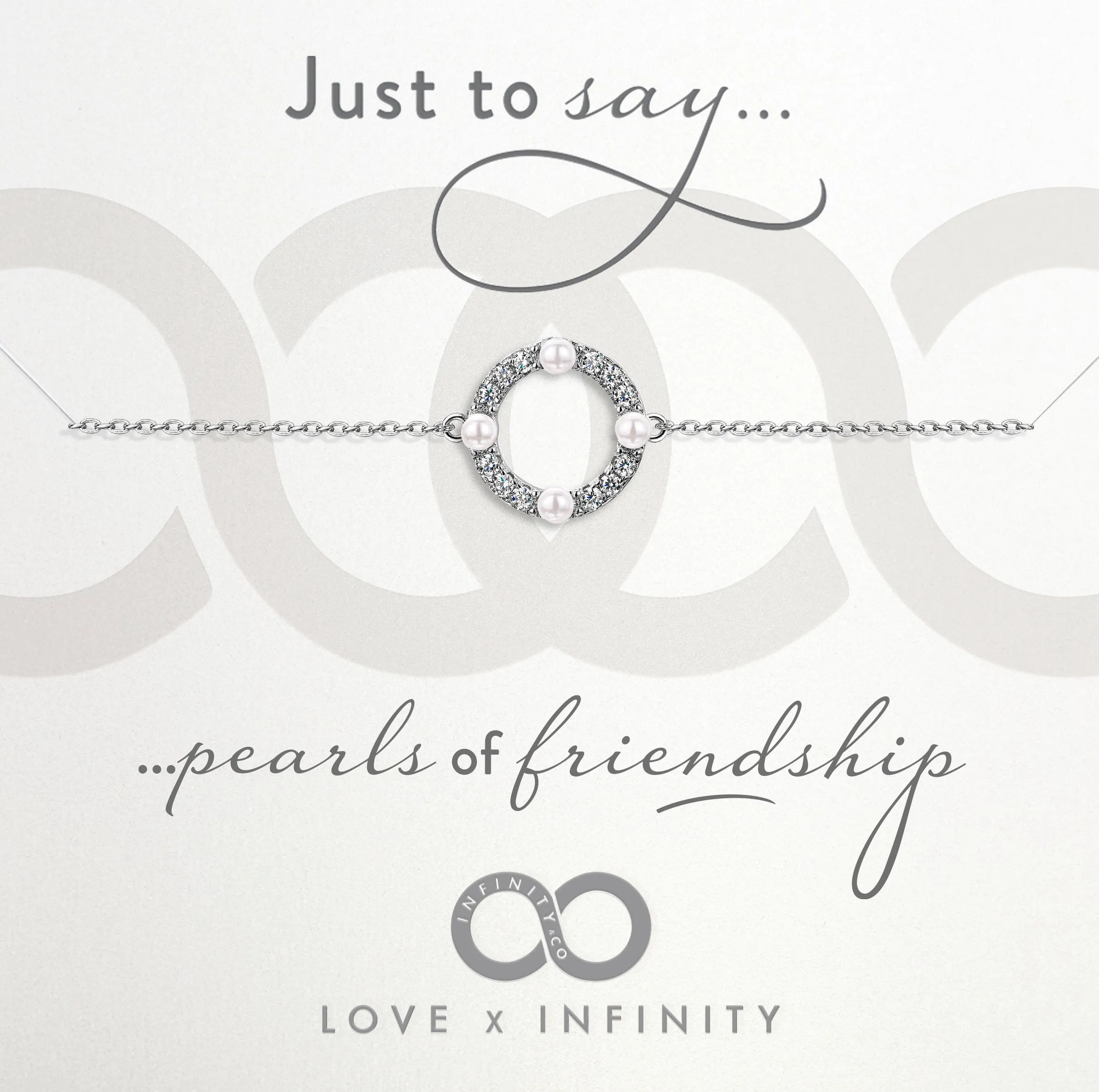 LXI Pearl Circle Bracelet