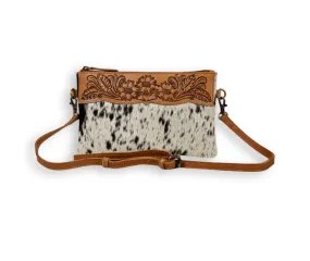 Magnolia Grove Hand Tooled Bag