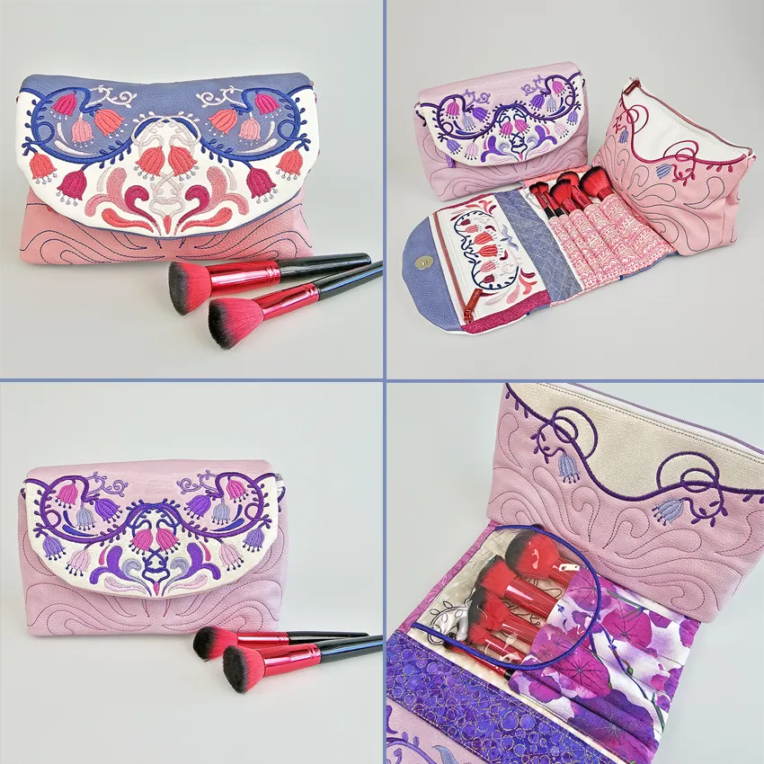 Makeup Brush Cosmetic Bag