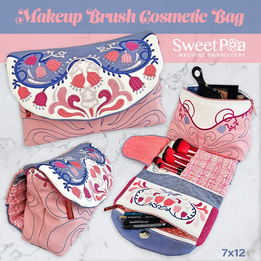 Makeup Brush Cosmetic Bag