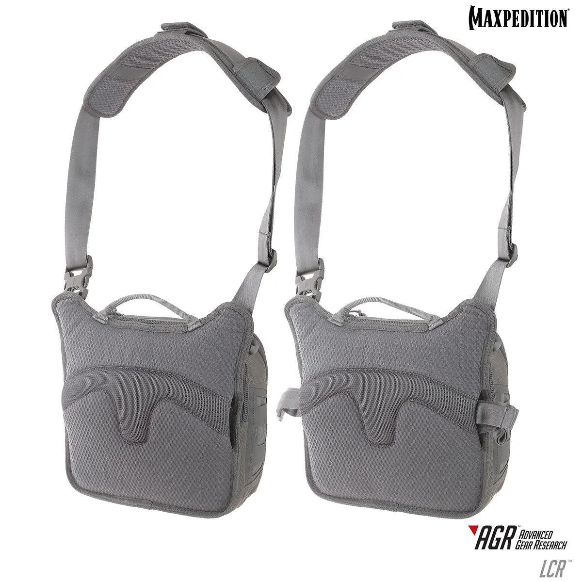 Maxpedition Lochspyr Crossbody Shoulder Bag 5.5L (Gray)
