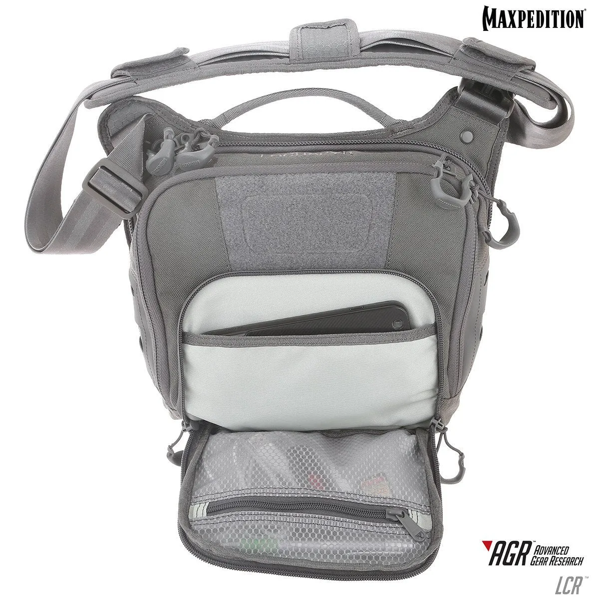 Maxpedition Lochspyr Crossbody Shoulder Bag 5.5L (Gray)