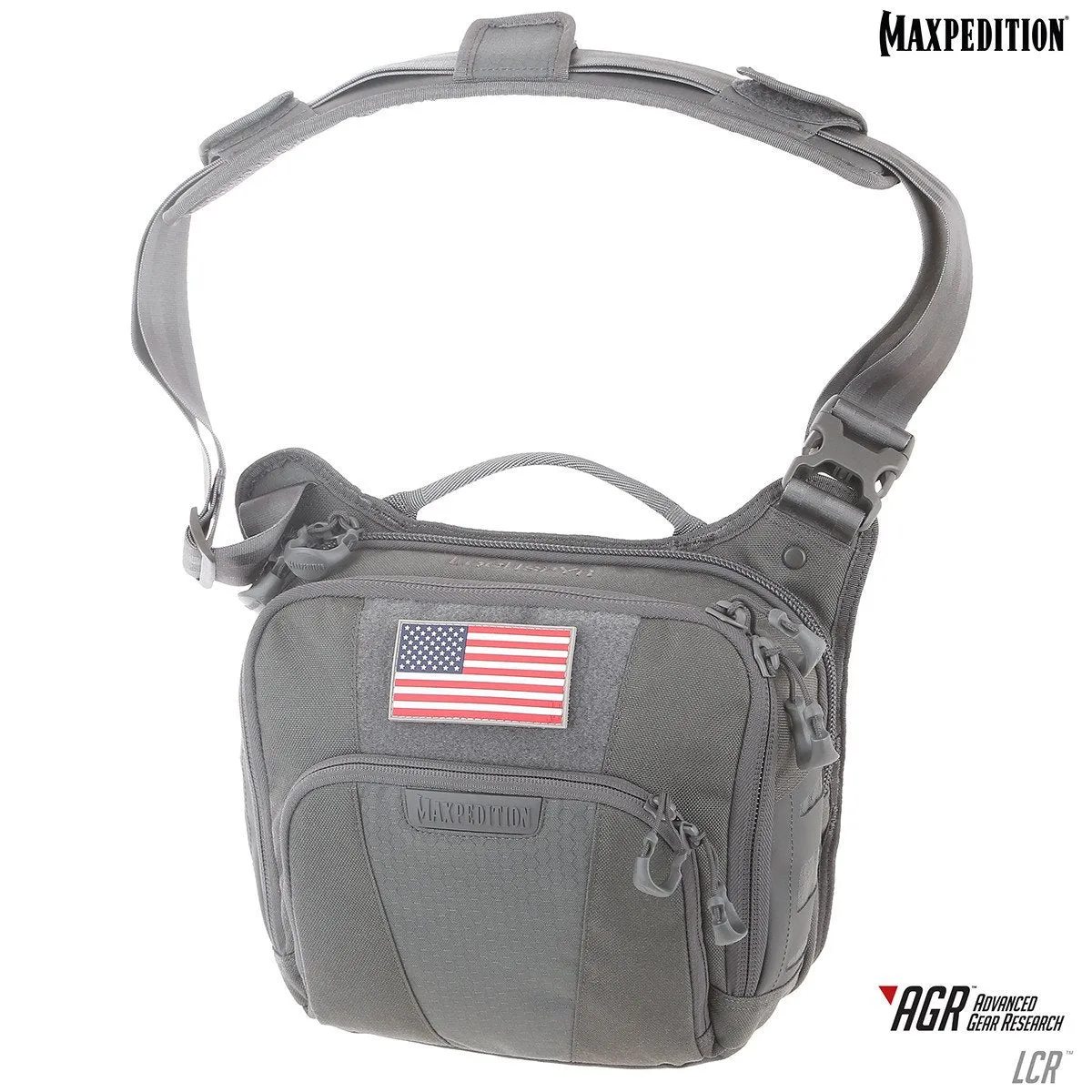 Maxpedition Lochspyr Crossbody Shoulder Bag 5.5L (Gray)