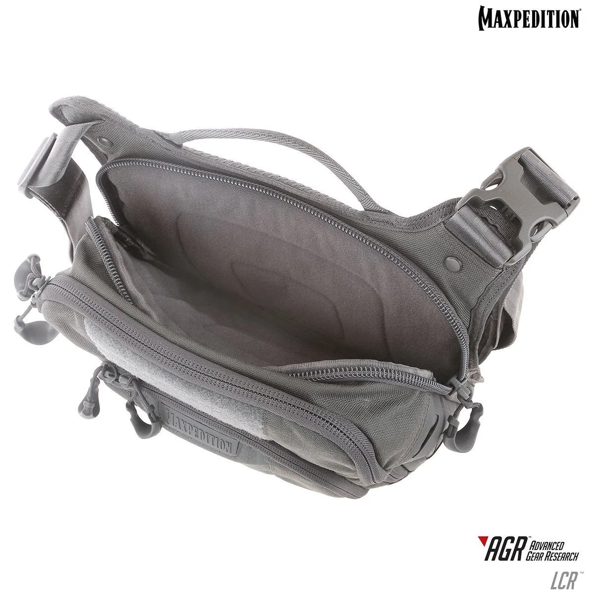 Maxpedition Lochspyr Crossbody Shoulder Bag 5.5L (Gray)