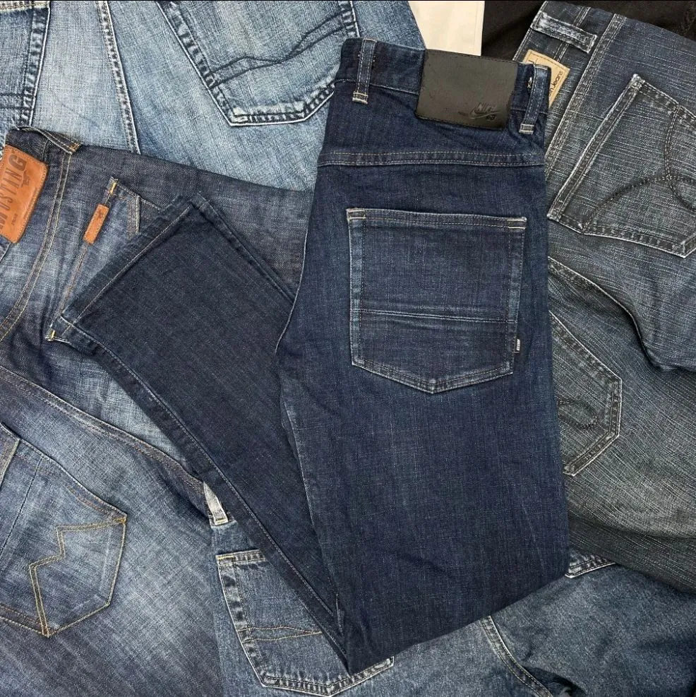 Men's Jeans mix sizes and brands - 22,9 kg