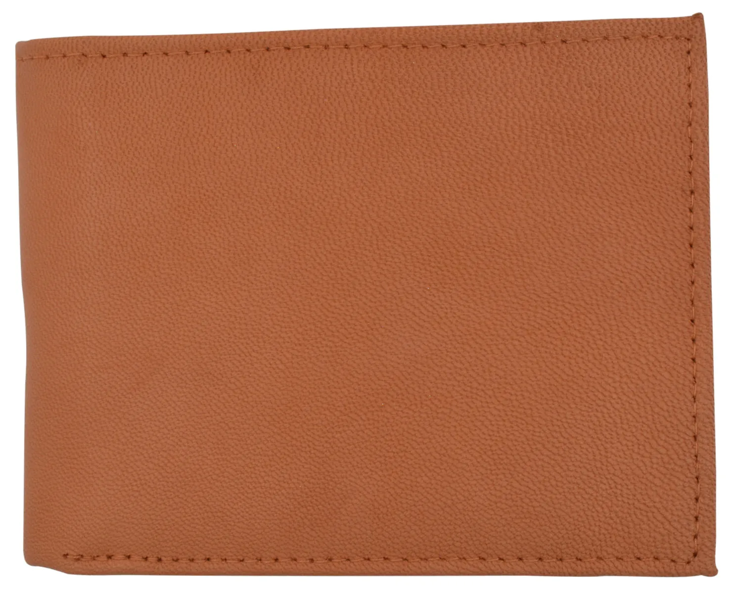 Men's Leather RFID Blocking Double Flap Up ID Windows Bifold Card Holder Wallet