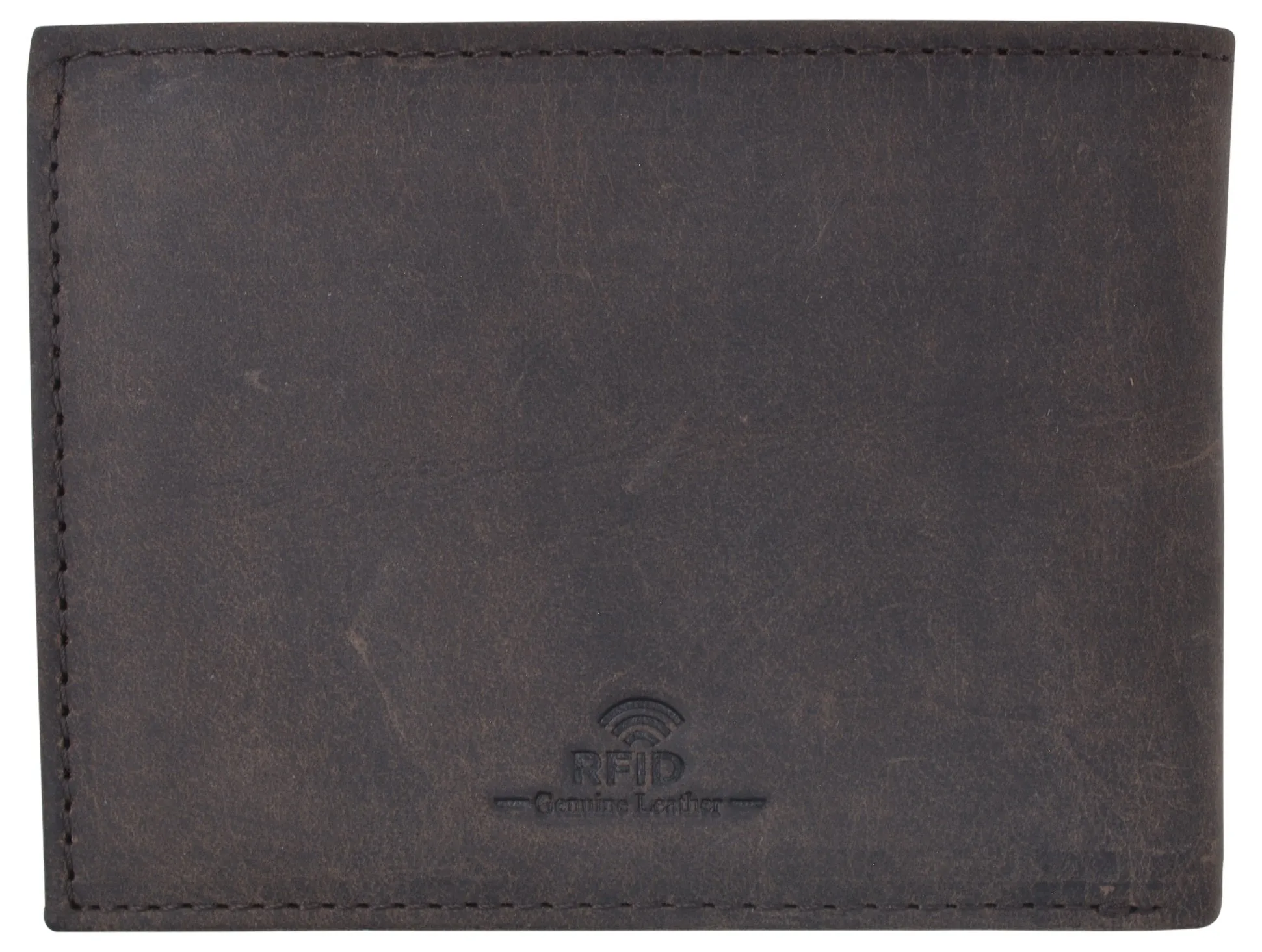 Mens Wallet RFID Genuine Leather Bifold Wallets For Men USA Stars & Stripes Design RFID61T53HU