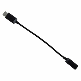 Motorola (SKN6474A) 6-Inch Headphone Jack Adapter Cable for 3.5mm Devices- Black