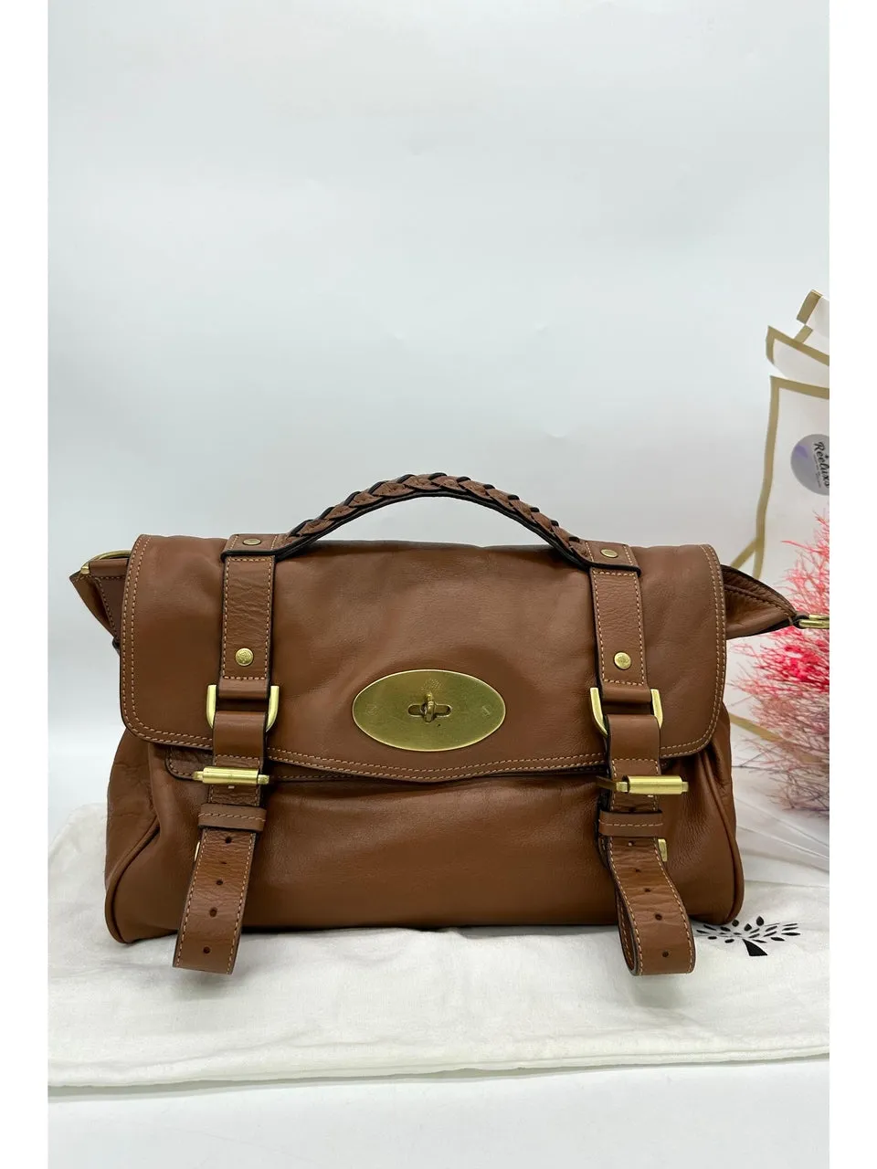 MULBERRY Alexa Satchel Soft Buffalo Medium