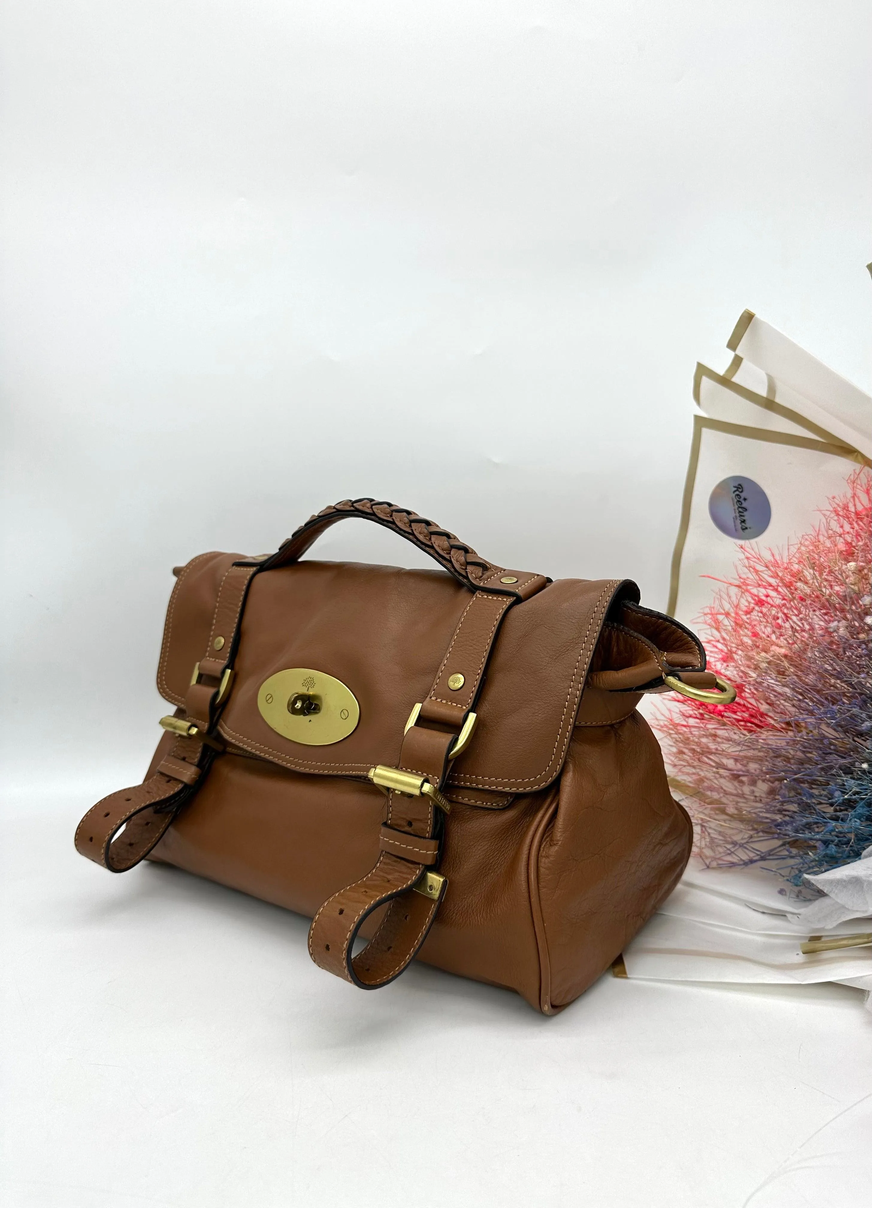 MULBERRY Alexa Satchel Soft Buffalo Medium