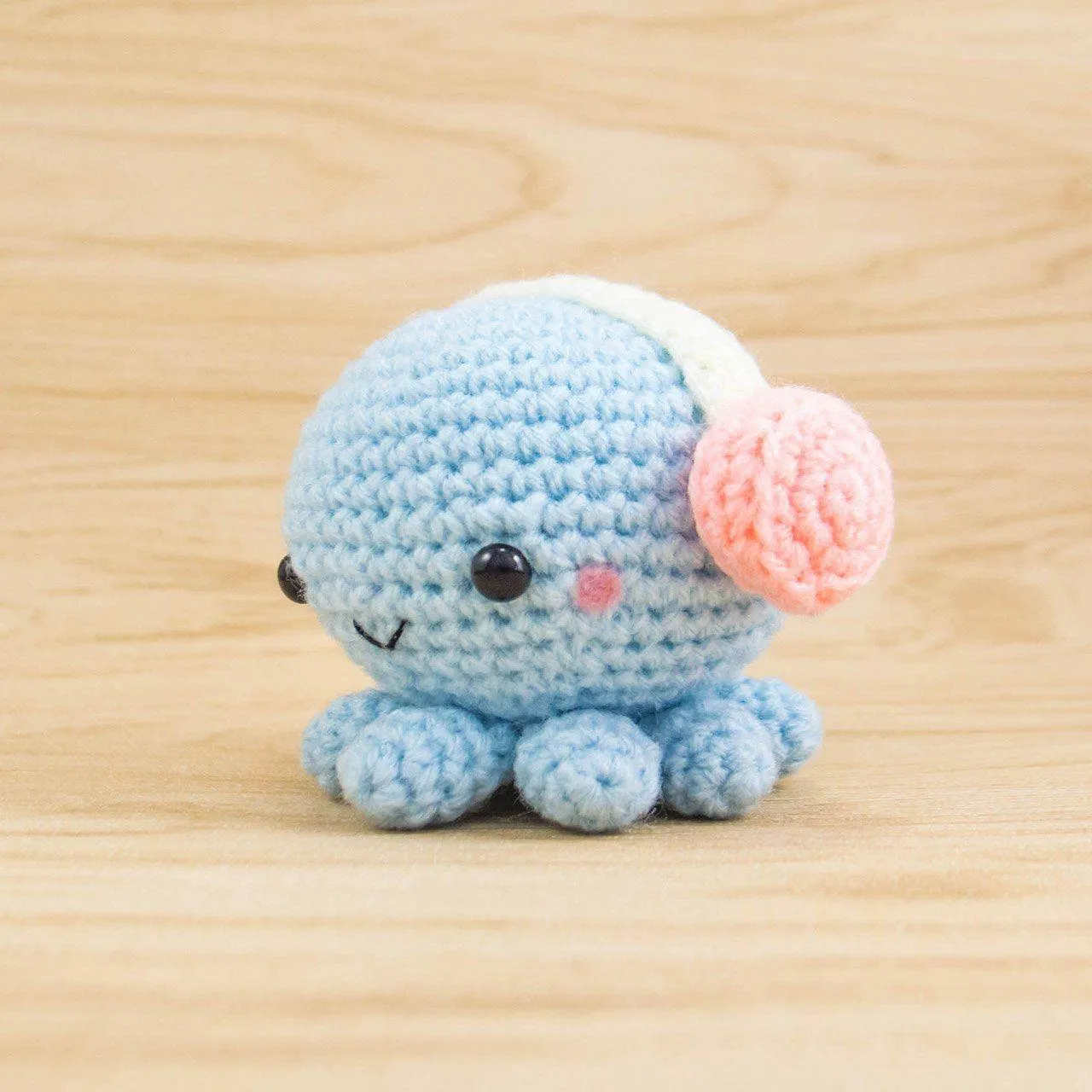 Octopus with Headphone Amigurumi Pattern