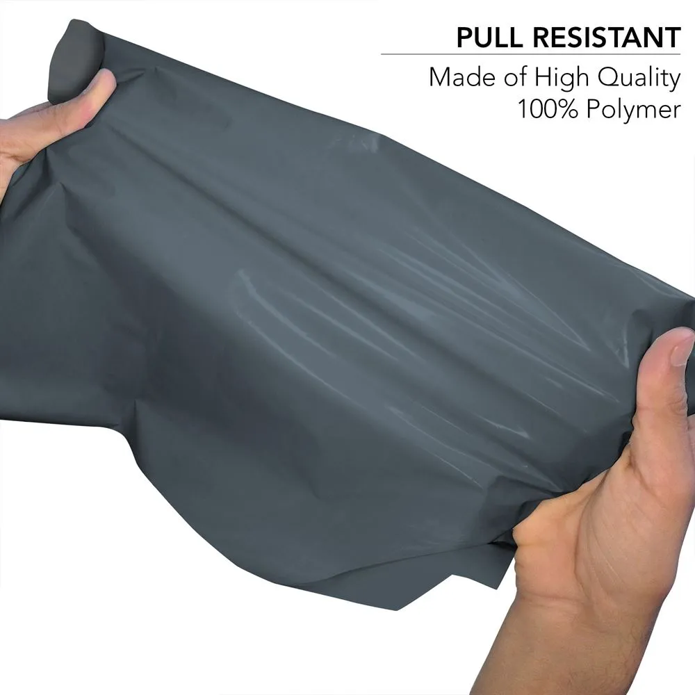 Poly Bags, 5" x 7" (127mm to 178mm), Grey Mailing Strong Self Seal Bag