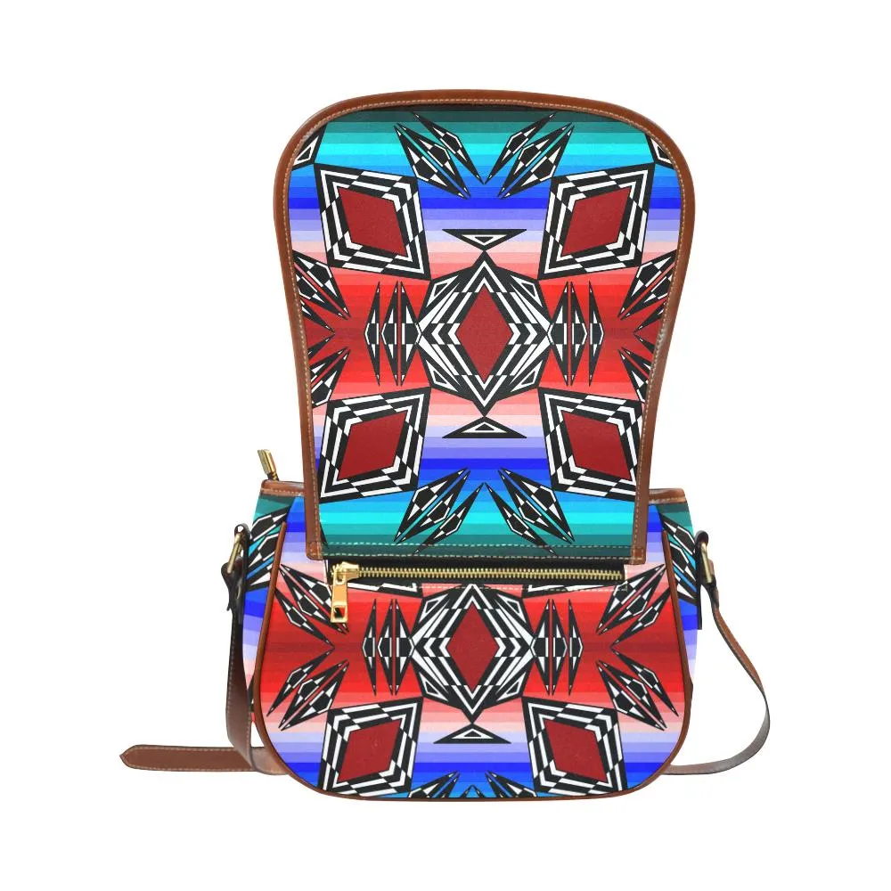 Prairie Fire July Saddle Bag/Large