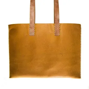 "Singer" Leather Bags with Coconut Birch Strap