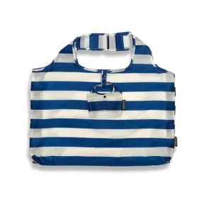 Reusable Pocket Shopper - Blue Stripe