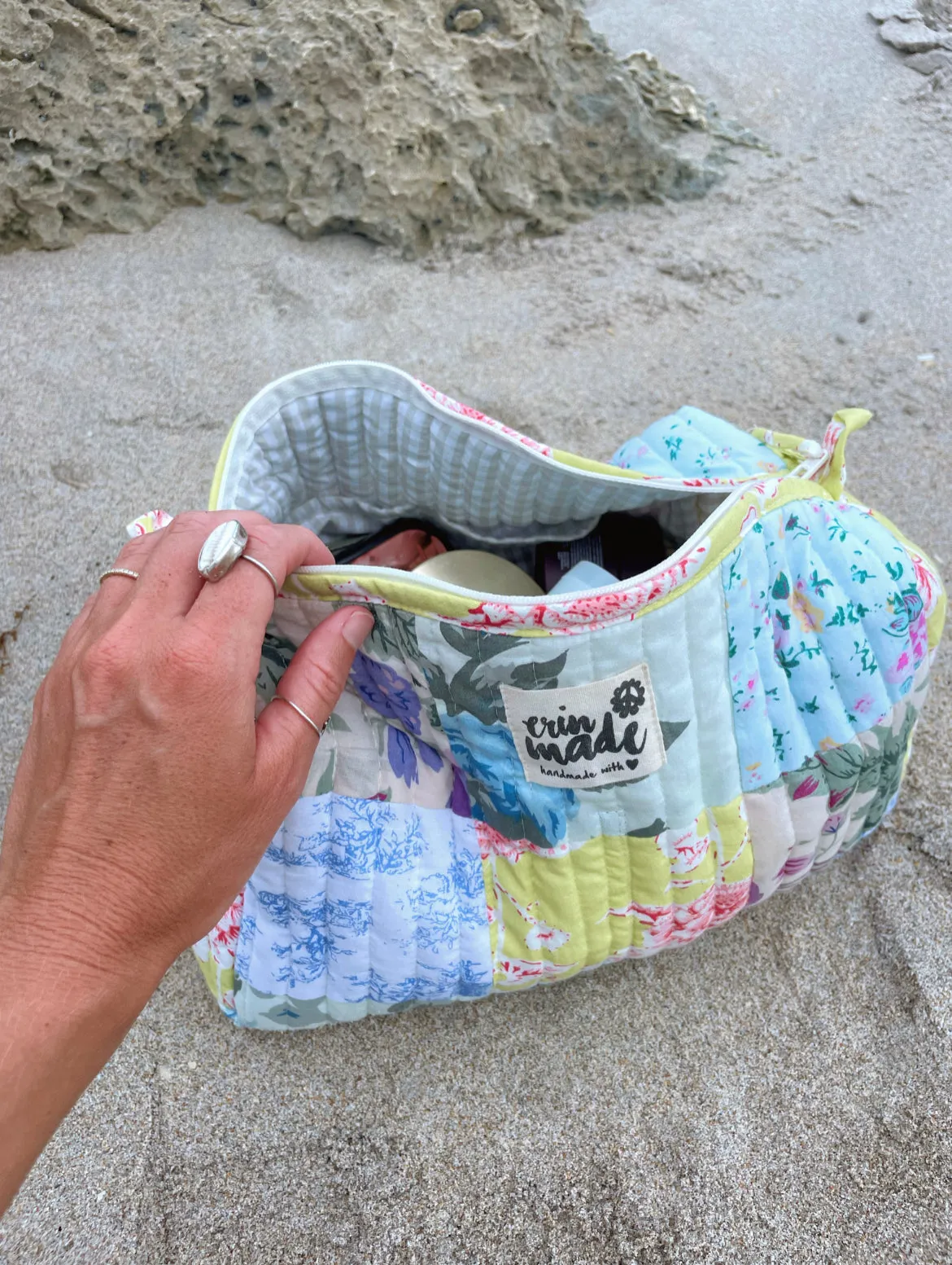 Sadie Patchwork Pouch
