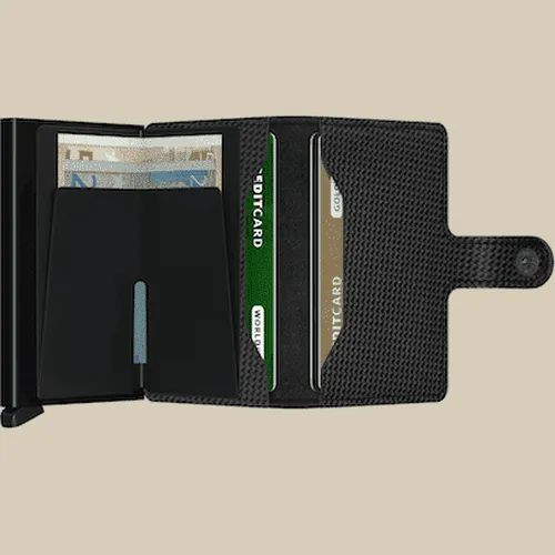 Secrid Miniwallet The CARBON Black