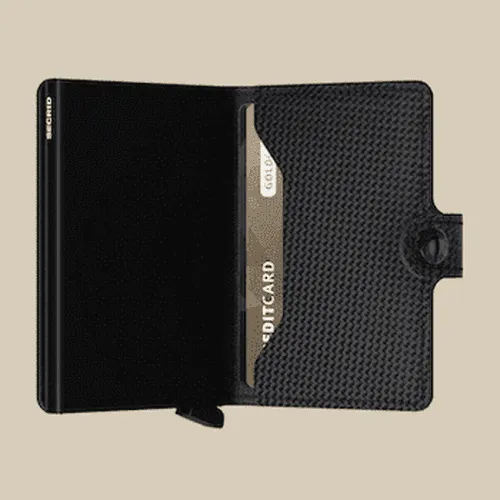 Secrid Miniwallet The CARBON Black