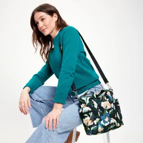 Small Multi-Strap Tote Bag - Immersed Blooms