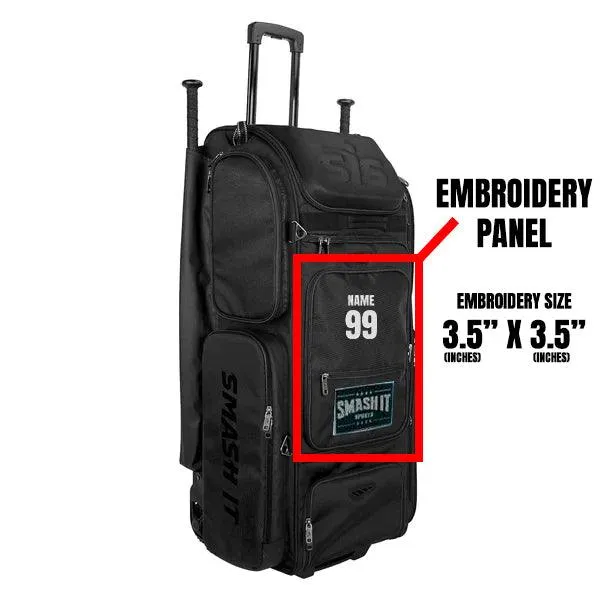 SMASH OPS V3 GUERRILLA Navy/White/Red Roller Bag