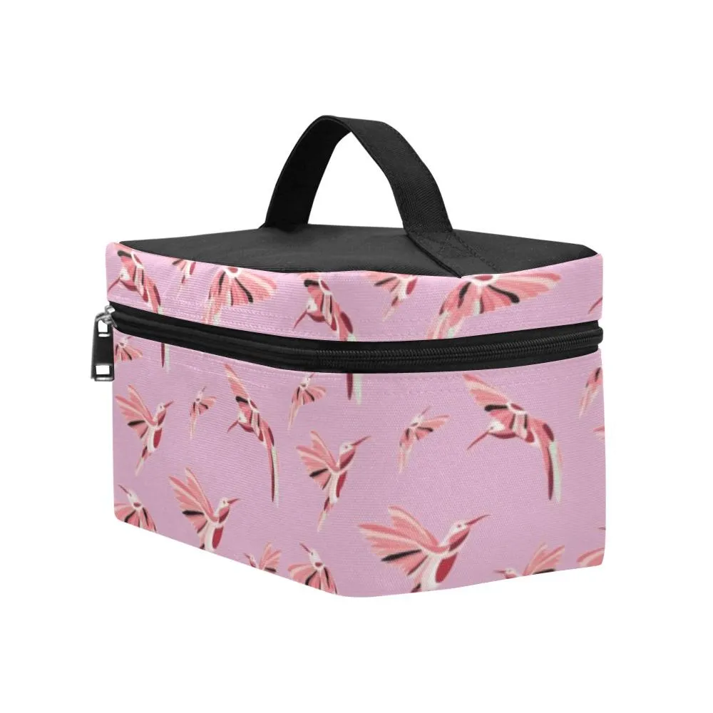 Strawberry Pink Cosmetic Bag/Large