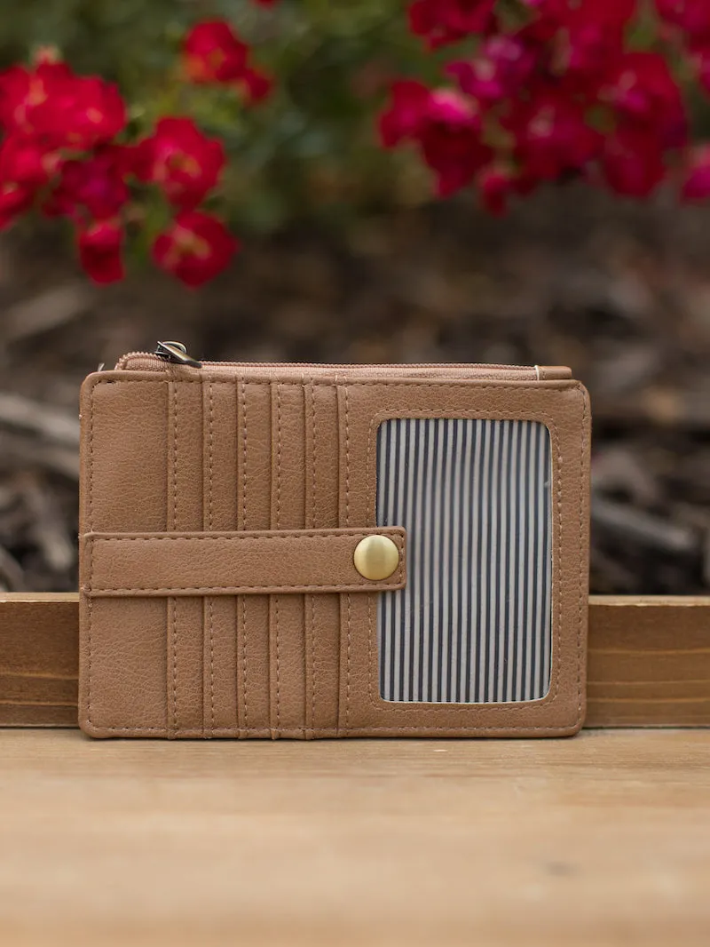 The Mini Travel Wallet - Camel
