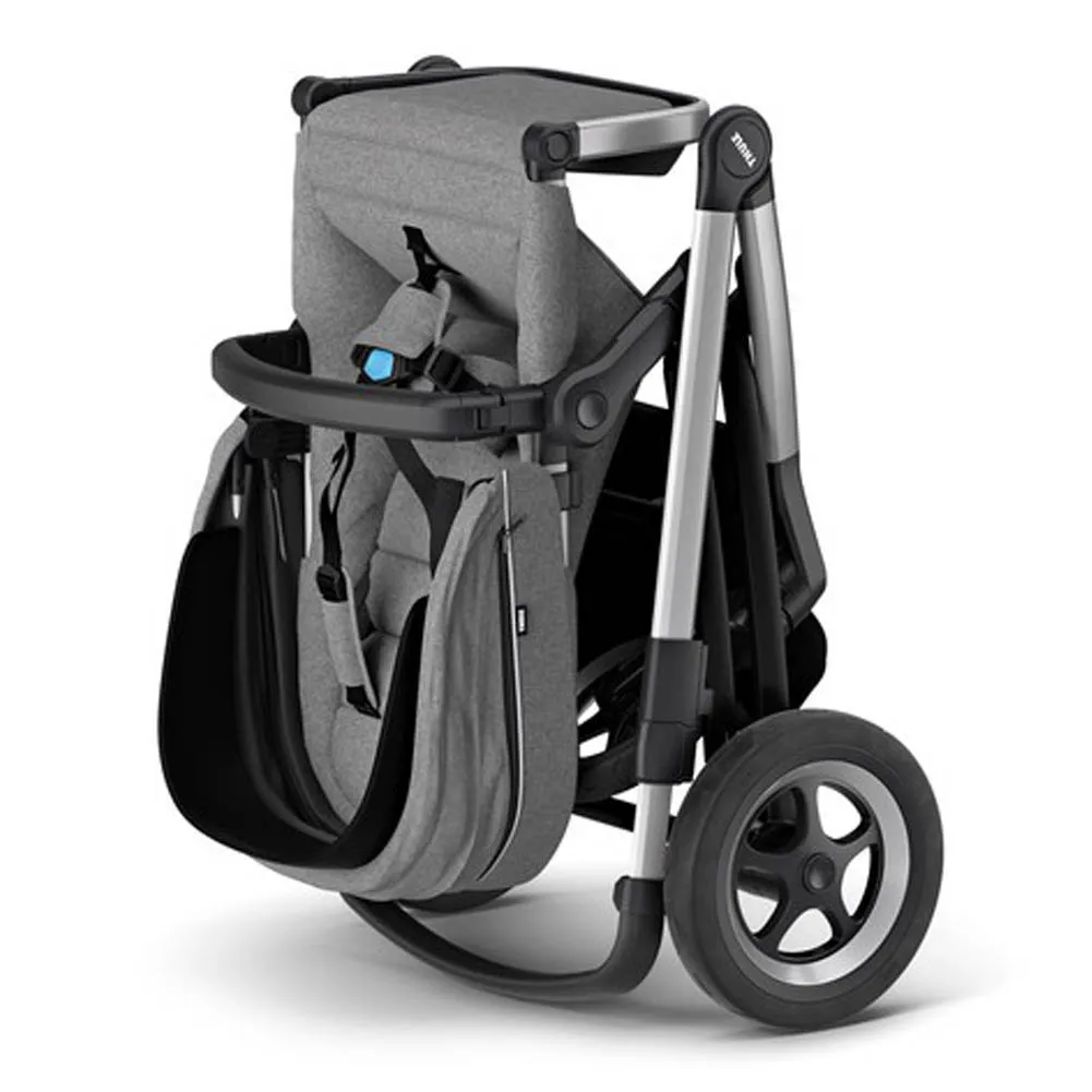 Thule Sleek Single Stroller - Grey Melange