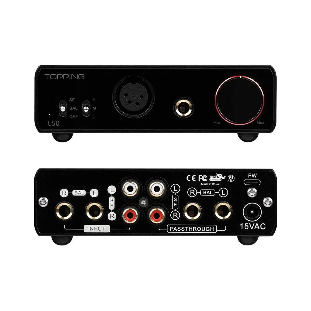 Topping L50 Desktop Headphone Amplifier
