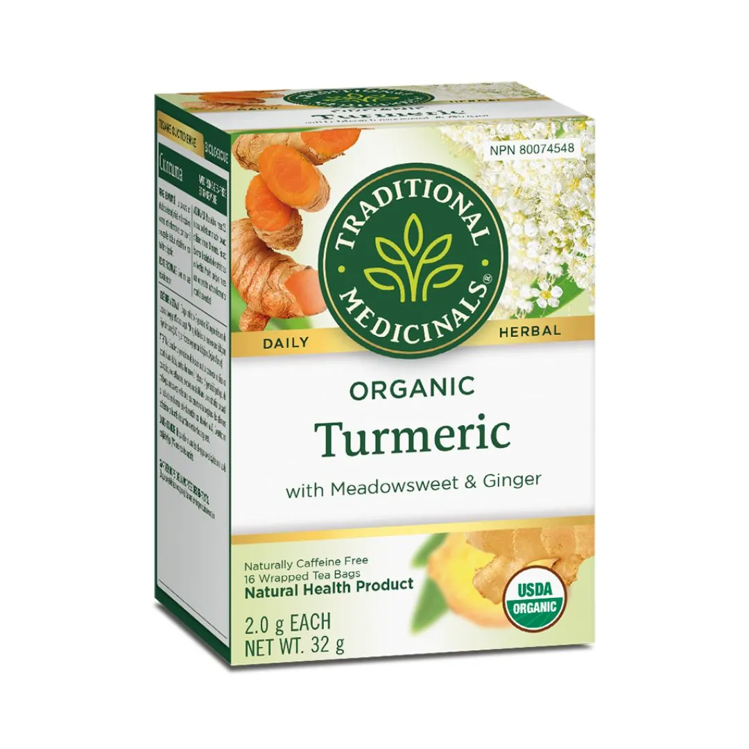 Traditional Medicinals Turmeric Tea (16 Bags)
