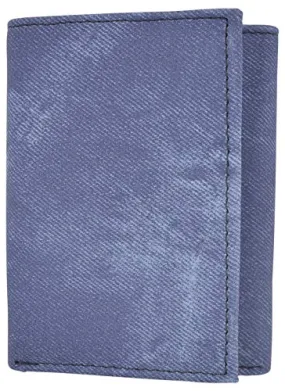 Vegan Leather RFID Trifold Wallets For Men - Cruelty Free Non Leather Mens Wallet With 2 ID Windows